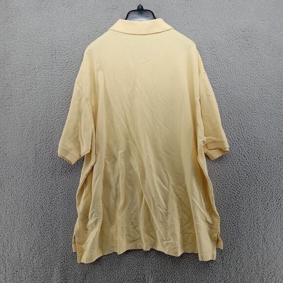 Polo Ralph Lauren Shirt Mens 2XB‎ Yellow Pique Polo Classicore Preppy - Picture 6 of 6